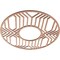 Ekena Millwork Empire Wood Fretwork Pierced Ceiling Medallion, Cherry, 22"OD x 8"ID x 1/4"T CMWP22X22X0250EPCH - alternate 3